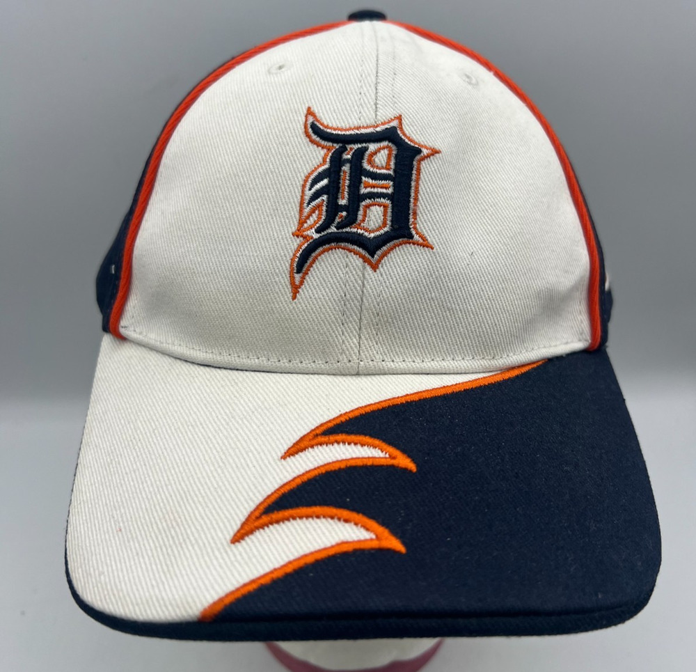 Detroit Tigers Spring Training Baseball Cap OSFA Navy White Orange Adjustable